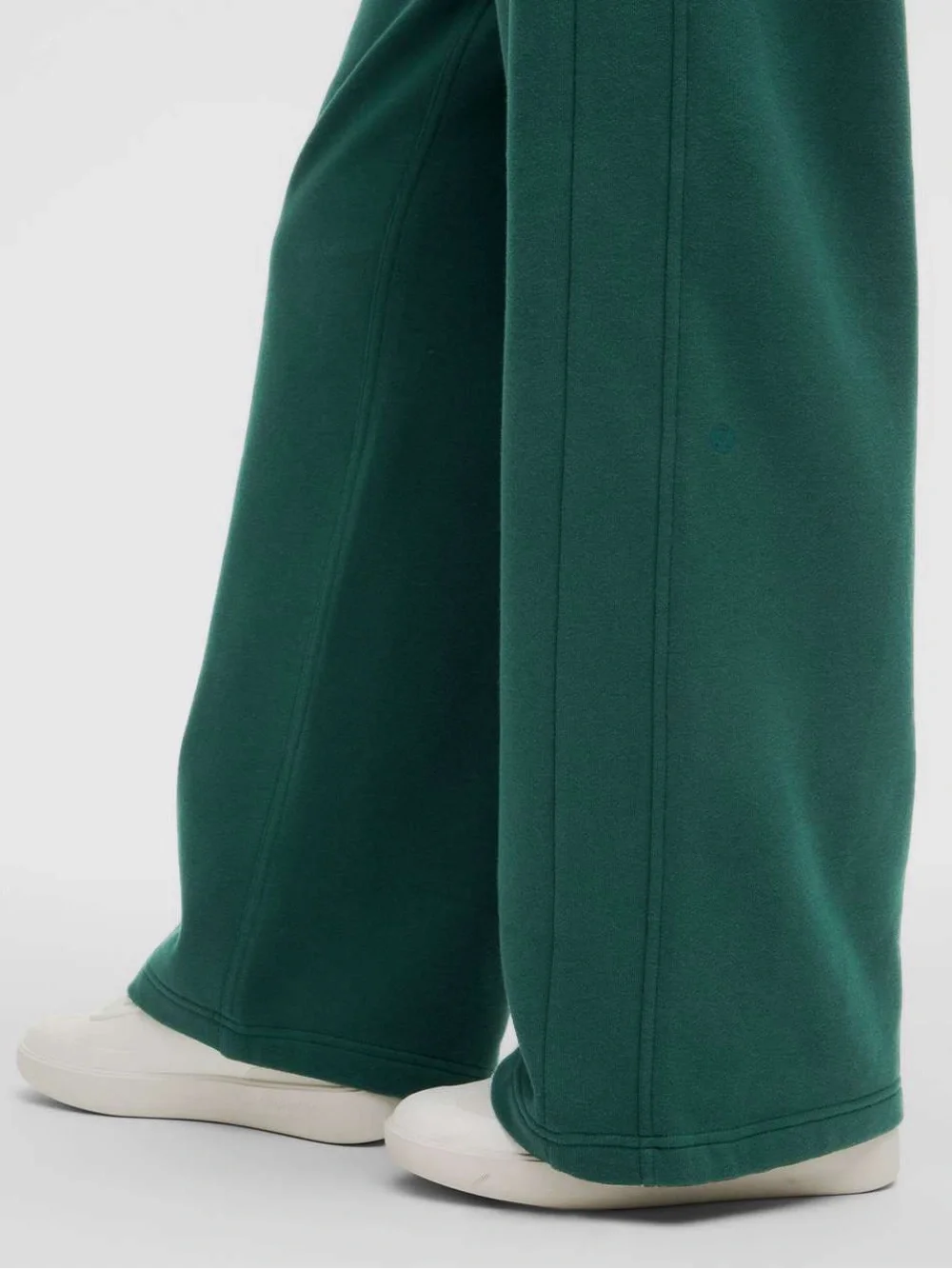 NWOT Lululemon Scuba Mid-Rise Wide-Leg Pant in Storm Teal Sz Large